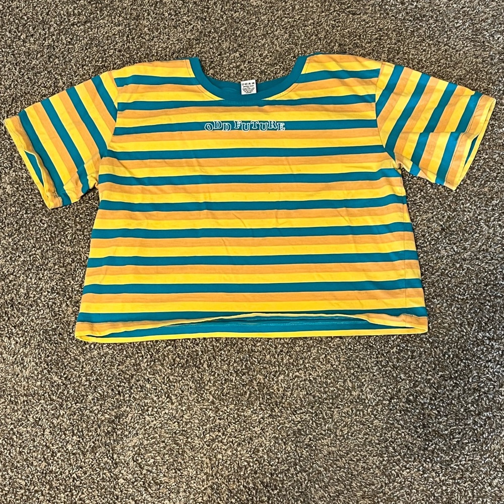 Odd future embroidered crop top!